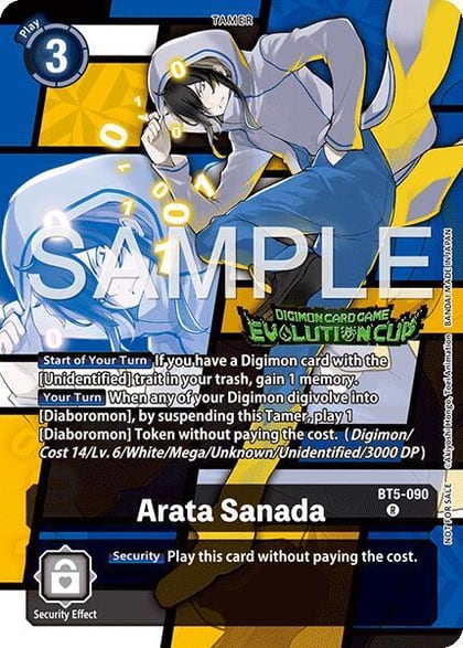 Arata Sanada (Evolution Cup 2025 Vol. 2), Battle of Omni BT5-090 R