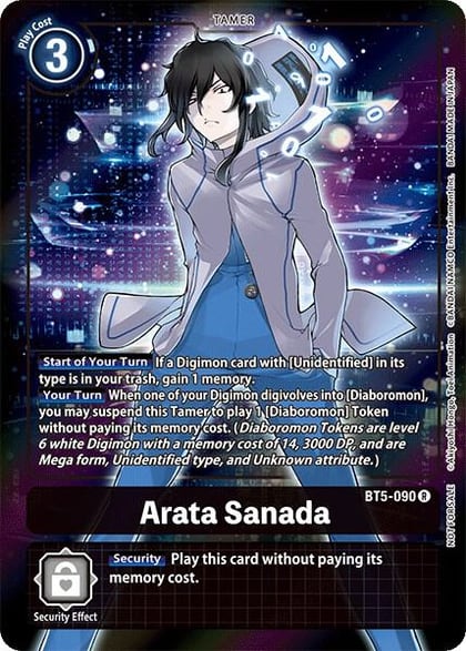Arata Sanada (Box Topper), Battle of Omni BT5-090 R