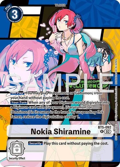 Nokia Shiramine (Evolution Cup 2025 Vol. 3 Winner), Battle of Omni BT5-092 R