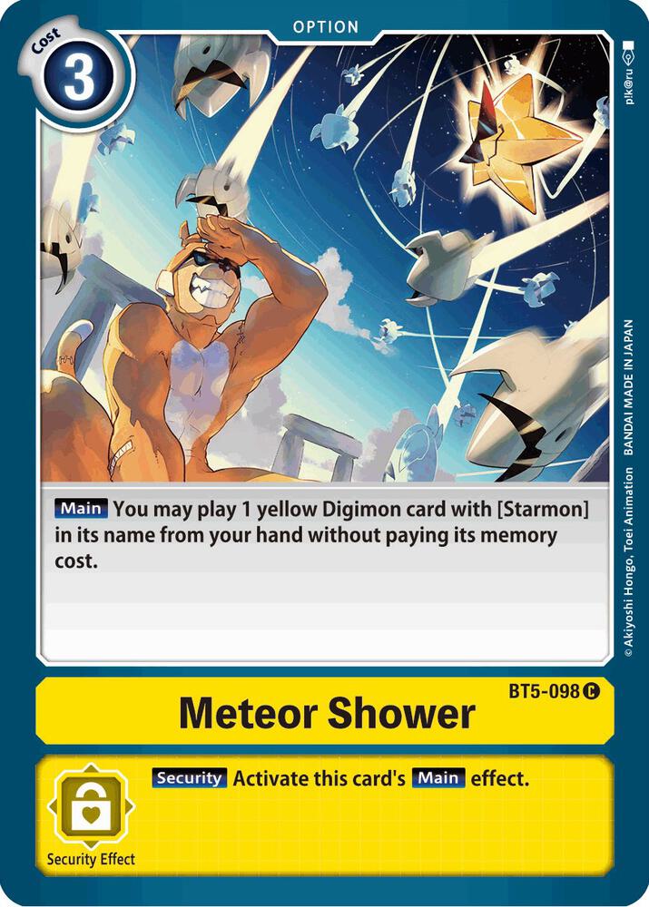 Meteor Shower, Battle of Omni BT5-098 C