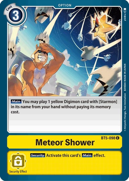Meteor Shower, Battle of Omni BT5-098 C