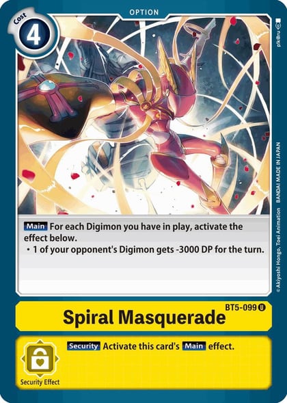 Spiral Masquerade, Battle of Omni BT5-099 U