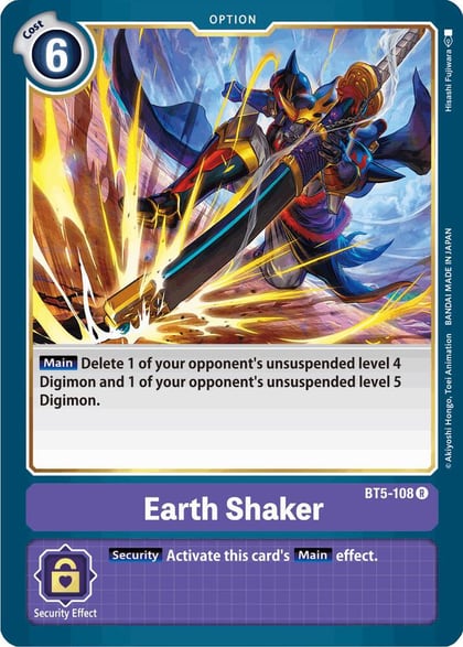 Earth Shaker, Battle of Omni BT5-108 R
