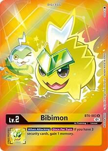 Bibimon (Box Topper), Double Diamond BT6-003 U