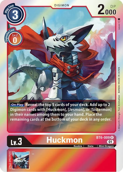 Huckmon, Double Diamond BT6-009 R
