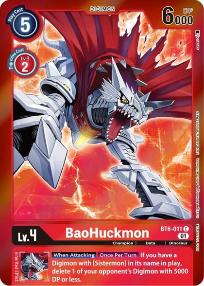 BaoHuckmon (Event Pack 3), Double Diamond BT6-011 C