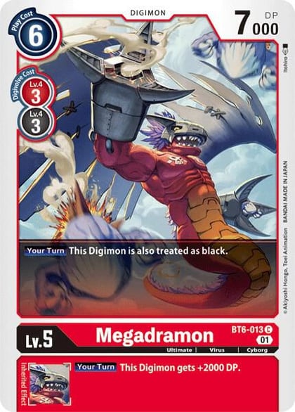Megadramon, Double Diamond BT6-013 C