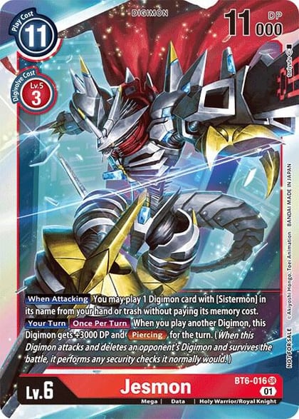 Jesmon (Event Pack 2), Double Diamond BT6-016 SR