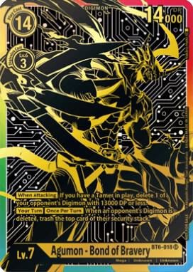 Agumon - Bond of Bravery (2021 Championship Finals 1st Place), Double Diamond BT6-018 SR