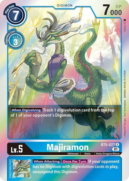 Majiramon, Double Diamond BT6-027 R