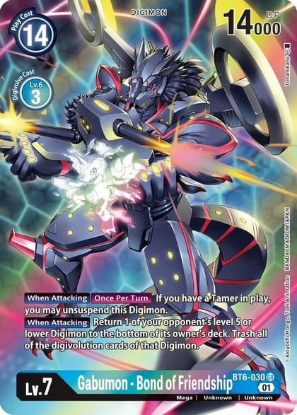 Gabumon - Bond of Friendship (Alternate Art), Double Diamond BT6-030 SR