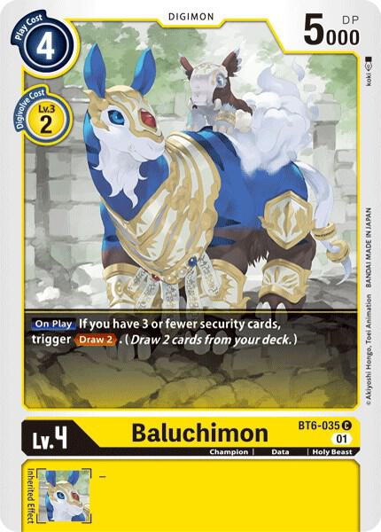 Baluchimon, Double Diamond BT6-035 C