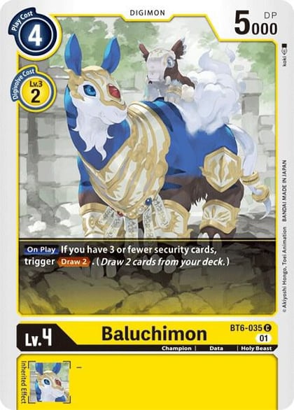 Baluchimon, Double Diamond BT6-035 C