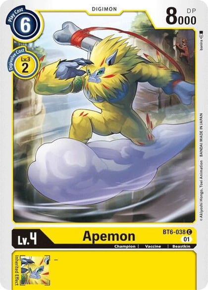 Apemon, Double Diamond BT6-038 C