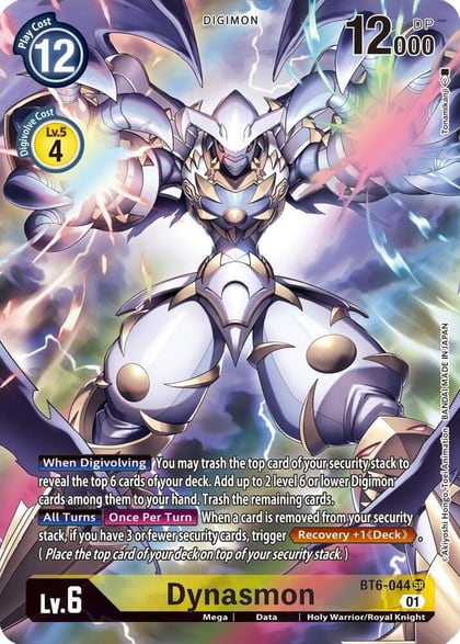 Dynasmon (Alternate Art), Double Diamond BT6-044 SR
