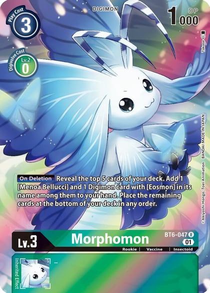 Morphomon (Alternate Art), Double Diamond BT6-047 R