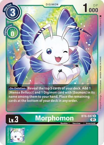 Morphomon, Double Diamond BT6-047 R