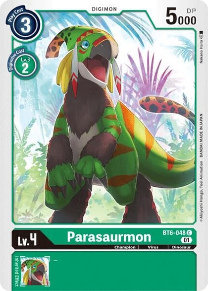 Parasaurmon, Double Diamond BT6-048 C