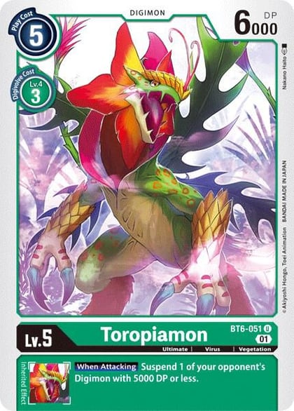 Toropiamon, Double Diamond BT6-051 U