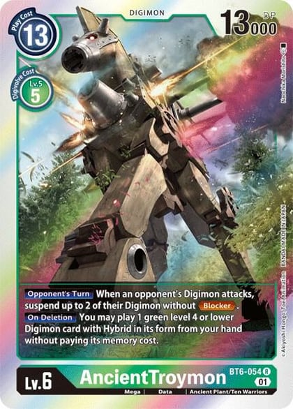 AncientTroymon, Double Diamond BT6-054 R