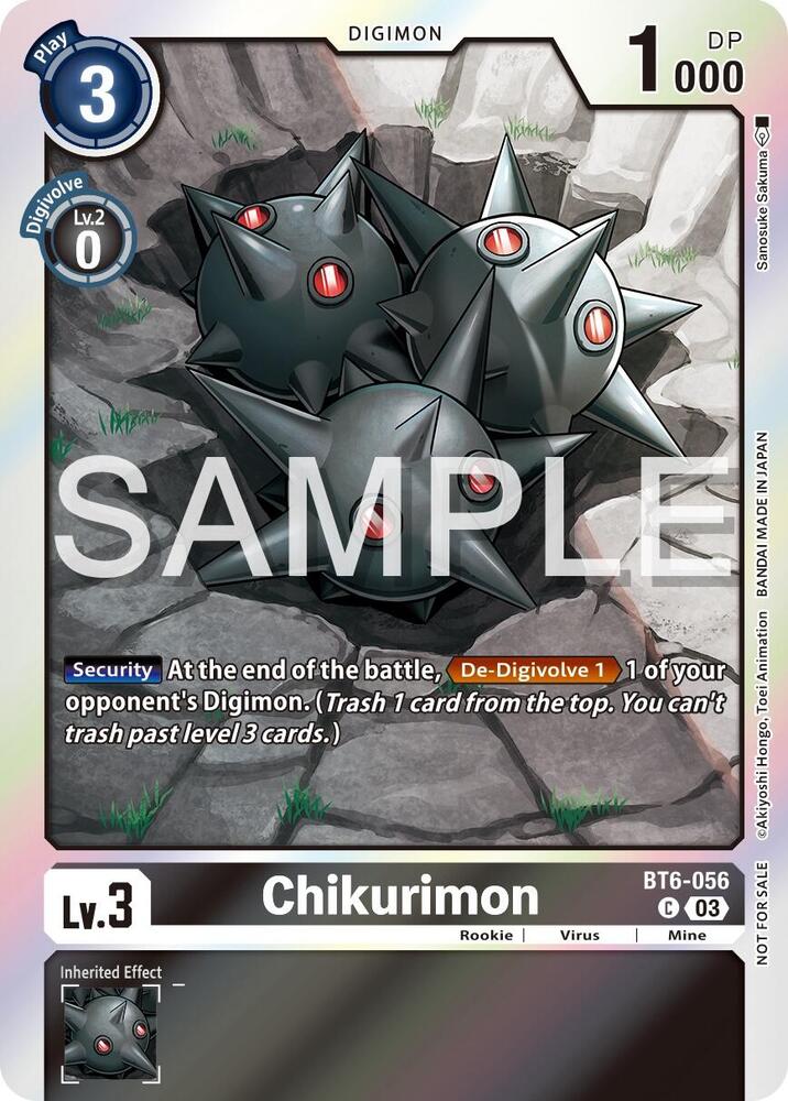 Chikurimon - BT6-056 (Official Tournament Vol.13 Winner Pack), Double Diamond BT6-056 C