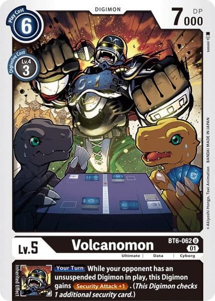 Volcanomon, Double Diamond BT6-062 U