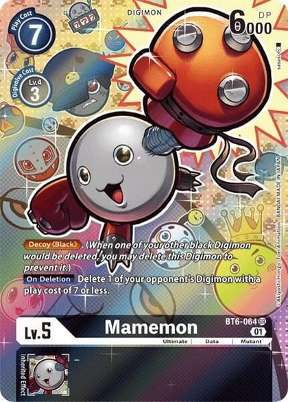 Mamemon (Alternate Art), Double Diamond BT6-064 SR