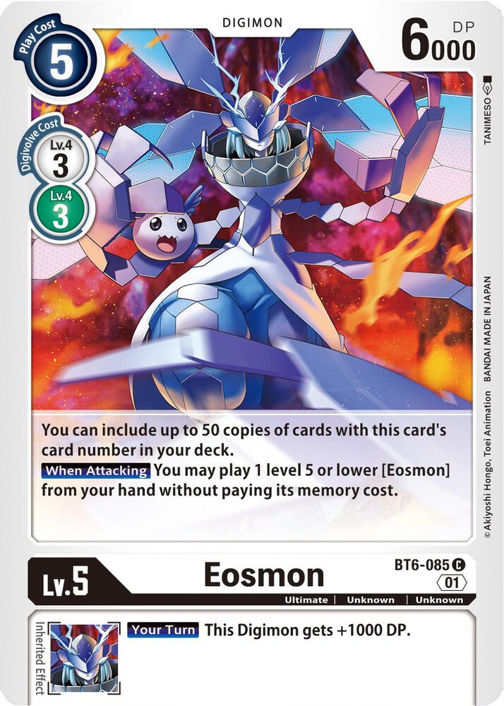 Eosmon - BT6-085, Double Diamond BT6-085 C