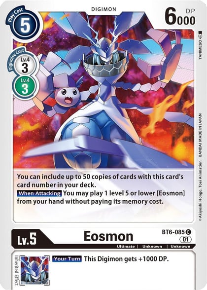 Eosmon - BT6-085, Double Diamond BT6-085 C