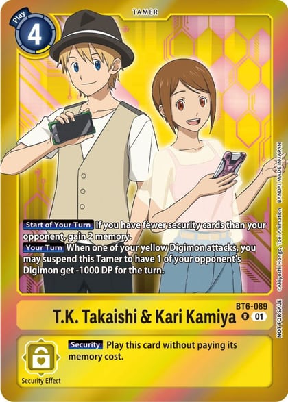 T.K. Takaishi & Kari Kamiya (Event Pack 5), Double Diamond BT6-089 R