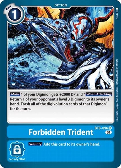 Forbidden Trident, Double Diamond BT6-096 C