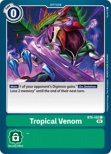 Tropical Venom, Double Diamond BT6-102 C
