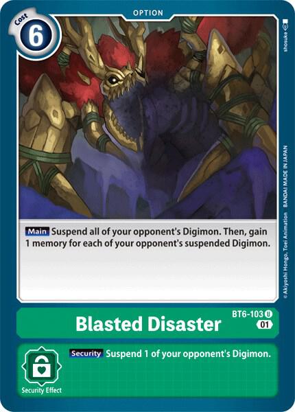 Blasted Disaster, Double Diamond BT6-103 U