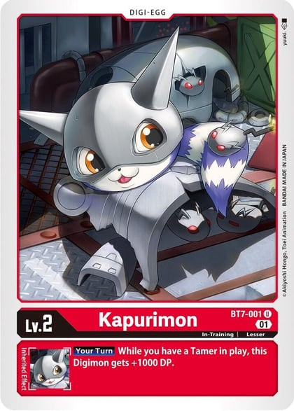 Kapurimon, Next Adventure BT7-001 U