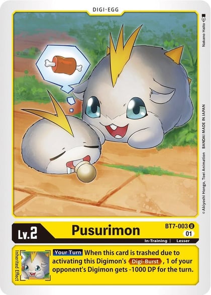 Pusurimon, Next Adventure BT7-003 U
