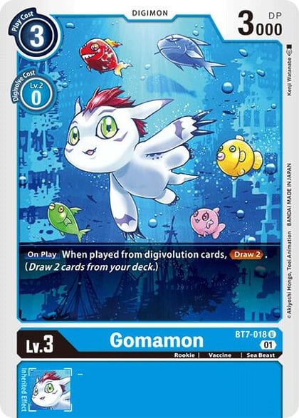 Gomamon, Next Adventure BT7-018 U