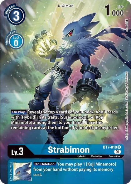 Strabimon (Alternate Art), Next Adventure BT7-019 R