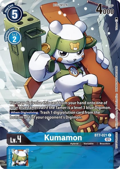 Kumamon (2nd Anniversary Frontier Card), Next Adventure BT7-021 C
