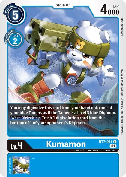 Kumamon, Next Adventure BT7-021 C