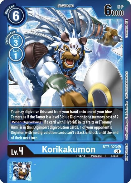 Korikakumon (Event Pack 3), Next Adventure BT7-023 C