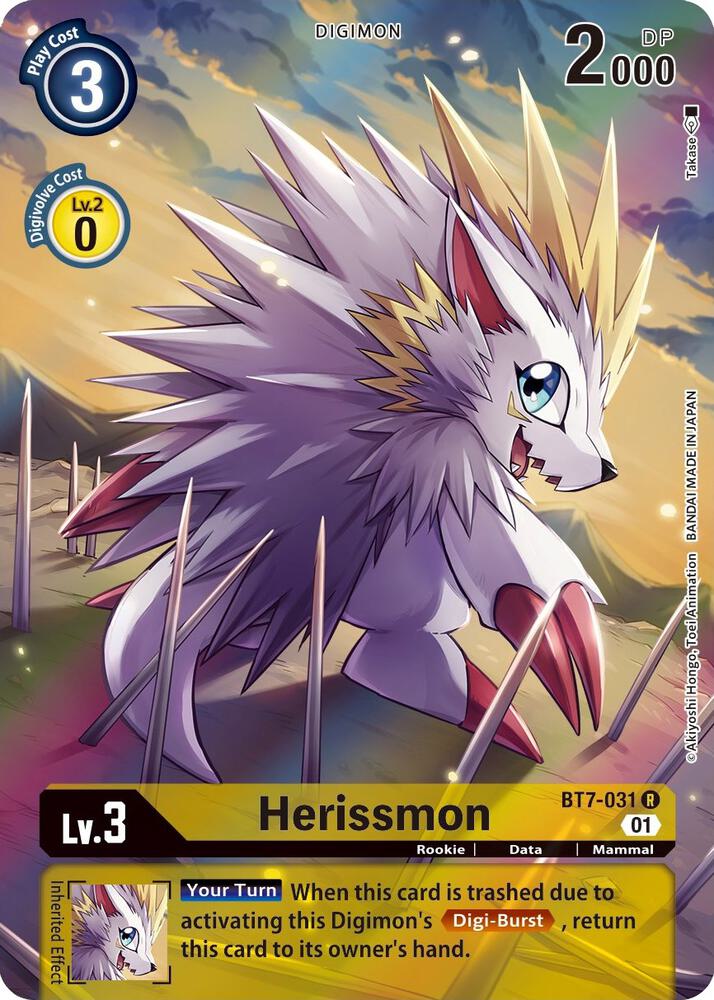 Herissmon (Alternate Art), Next Adventure BT7-031 R