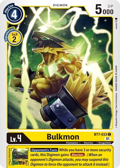 Bulkmon, Next Adventure BT7-033 C