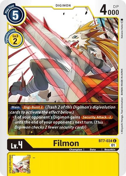 Filmon, Next Adventure BT7-034 C