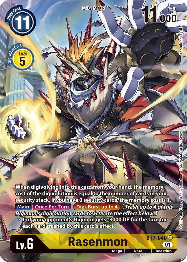 Rasenmon (Alternate Art), Next Adventure BT7-040 SR