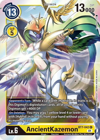 AncientKazemon, Next Adventure BT7-042 R