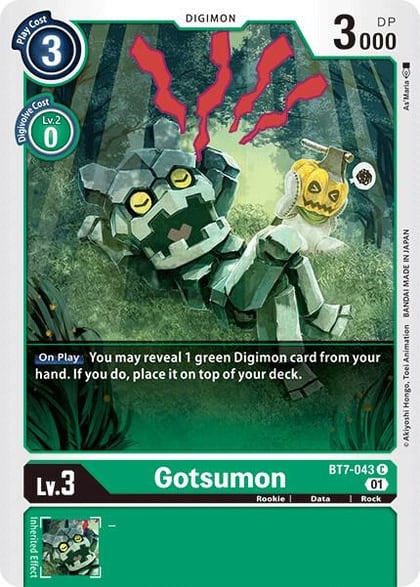 Gotsumon, Next Adventure BT7-043 C