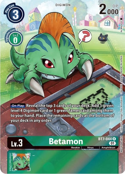 Betamon (25th Special Memorial Pack), Next Adventure BT7-044 R