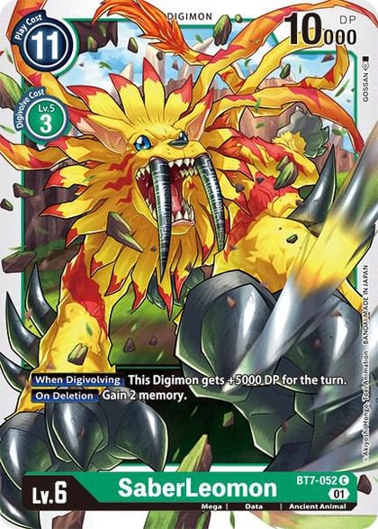 SaberLeomon, Next Adventure BT7-052 C