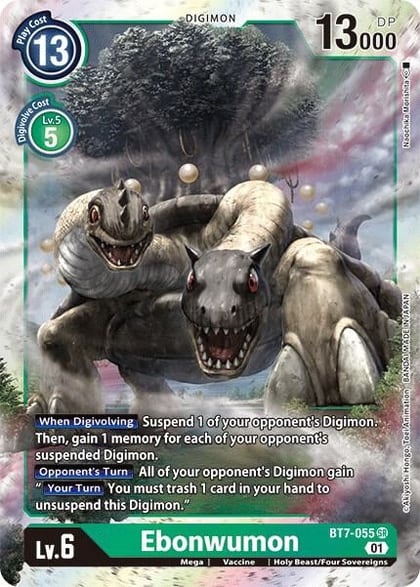 Ebonwumon, Next Adventure BT7-055 SR
