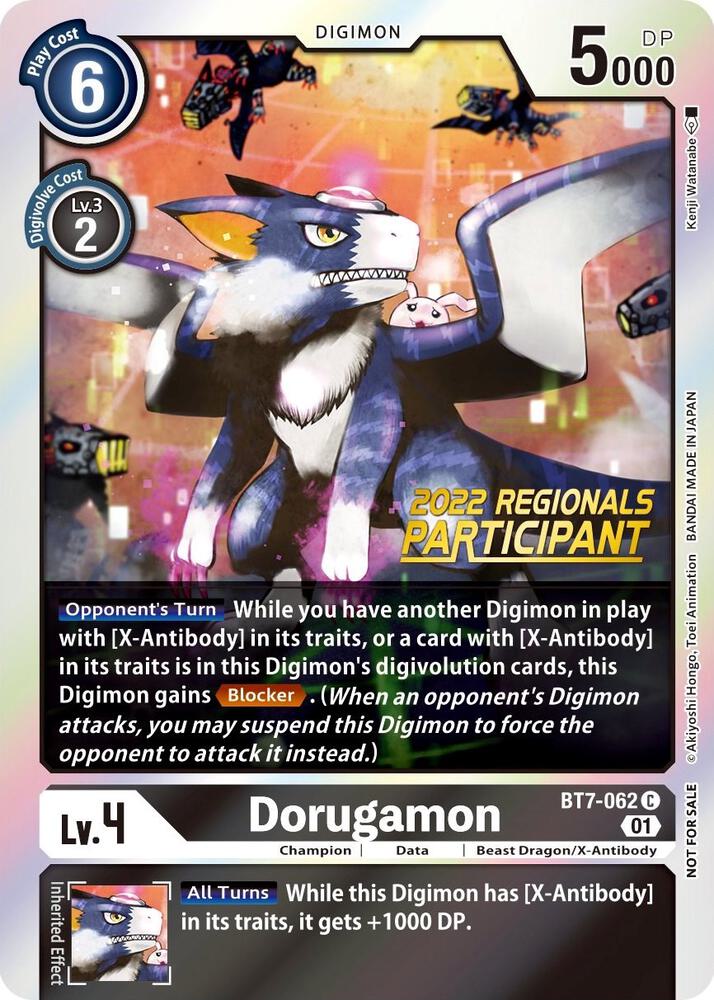Dorugamon (2022 Championship Offline Regional) [Online Participant], Next Adventure BT7-062 C